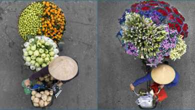 "Vendors from Above" : Loes Heerink 39 vietnamli sokak sanatcilari header