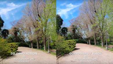 DJI Osmo Action ve GoPro Hero 7 karşılaştırması 4 DJI Osmo 02