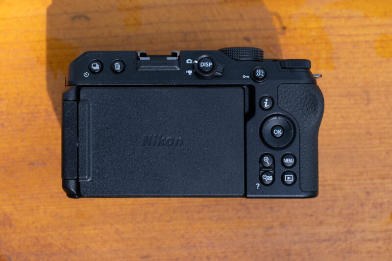 Nikon Z30 back