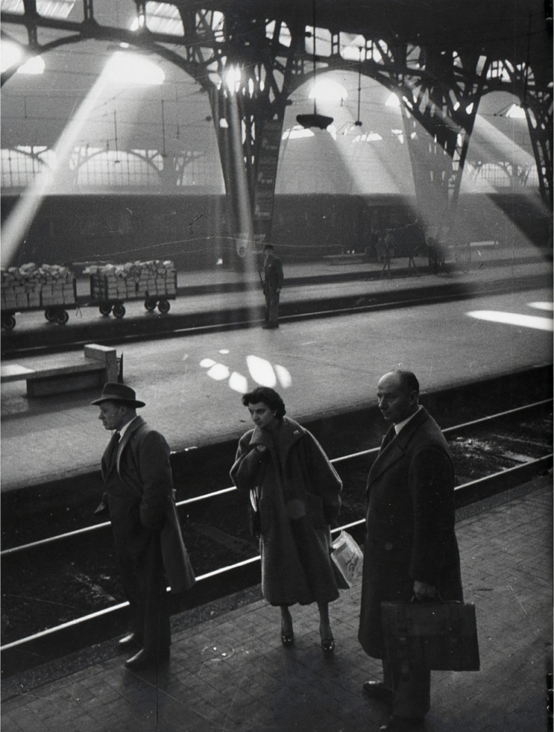 Stazione Centrale Milano 1950 ca.