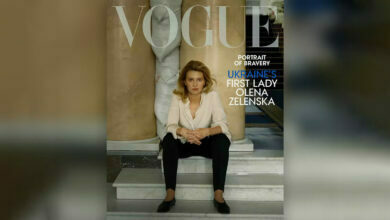 ORDU CEPHEDE, ZELENSKİLER NEREDE? 6 Ukraine First Lady Olena Zelenska covers digital issue of Vogue 1