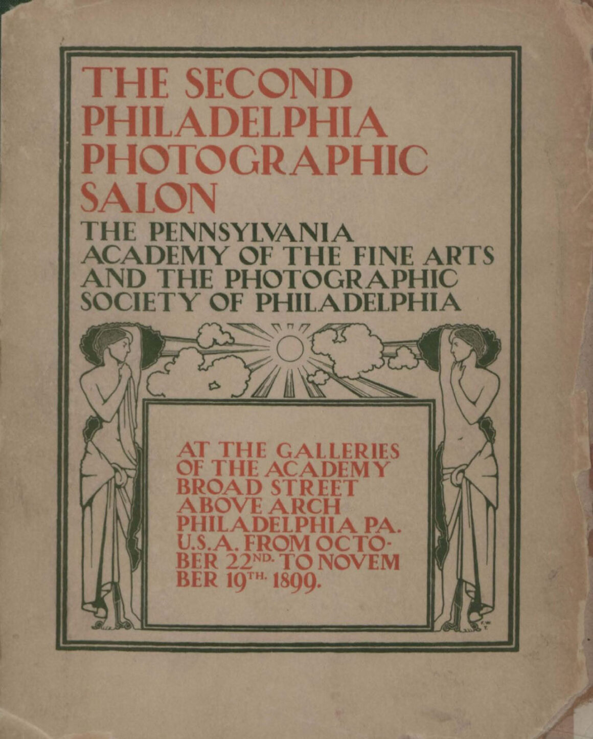 cover of philadelphia salon catalog