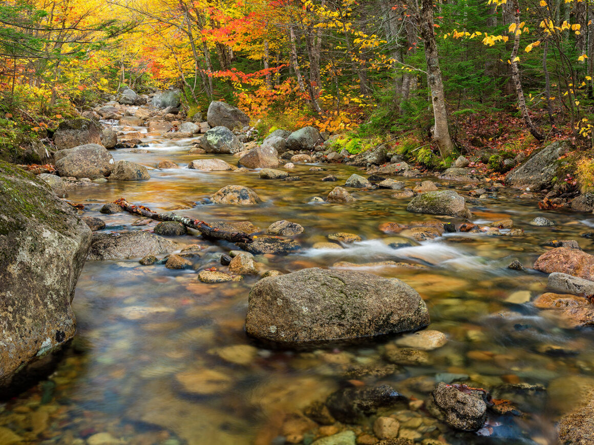 jeremy gray landscape guide baxter state park stream autumn polarizer