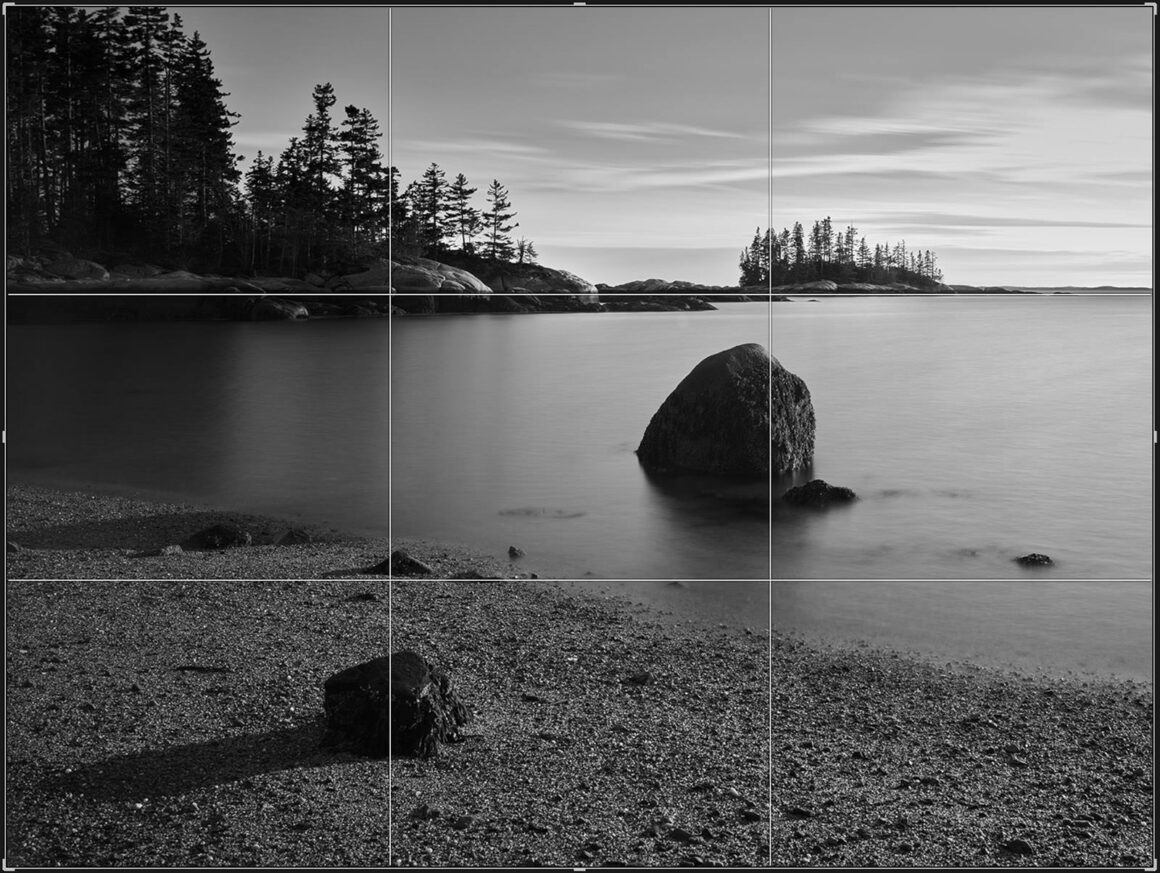 jeremy gray landscape guide sand beach stonington rule of thirds