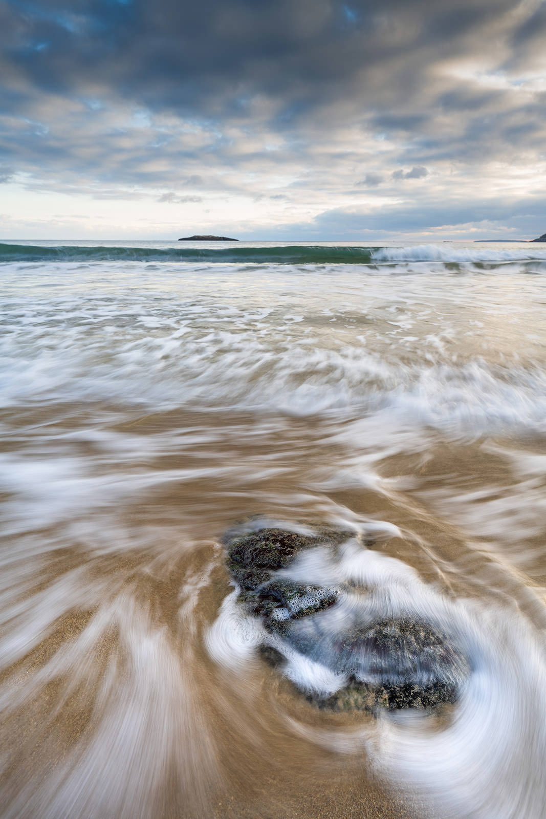 jeremy gray landscape guide sand beach swirling waves