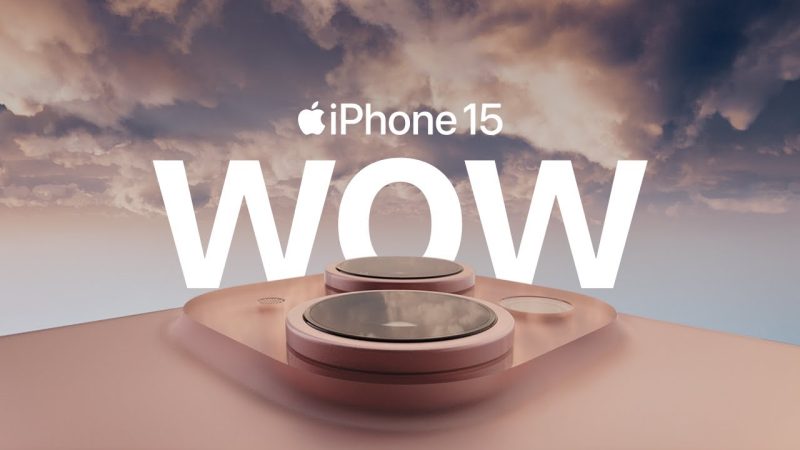 introducing iphone 15 wow apple