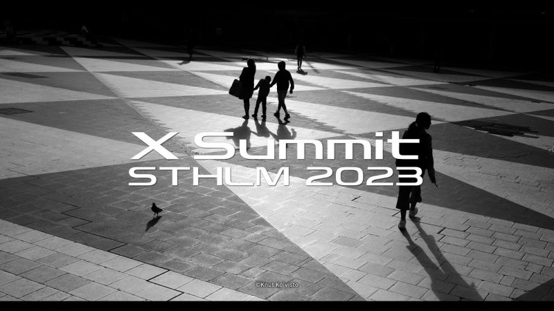 x summit sthlm 2023 fujifilm