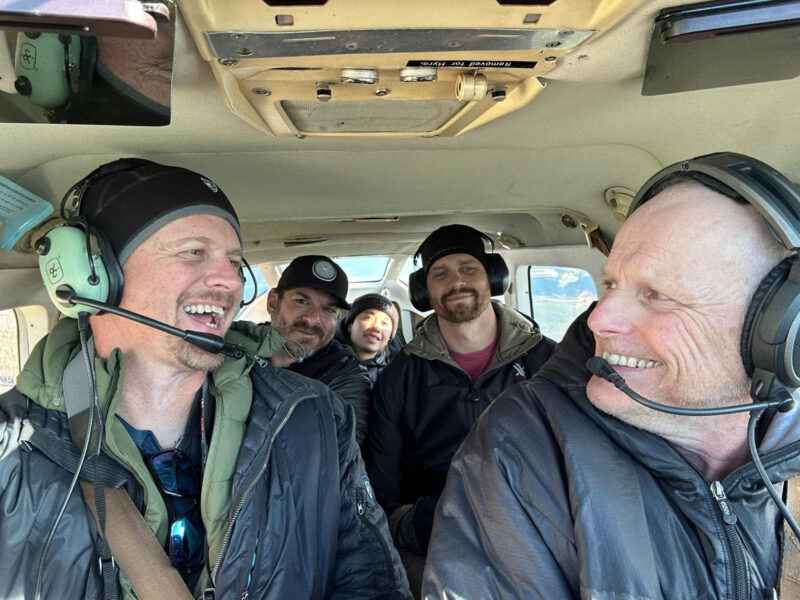 Group Flight Selfie