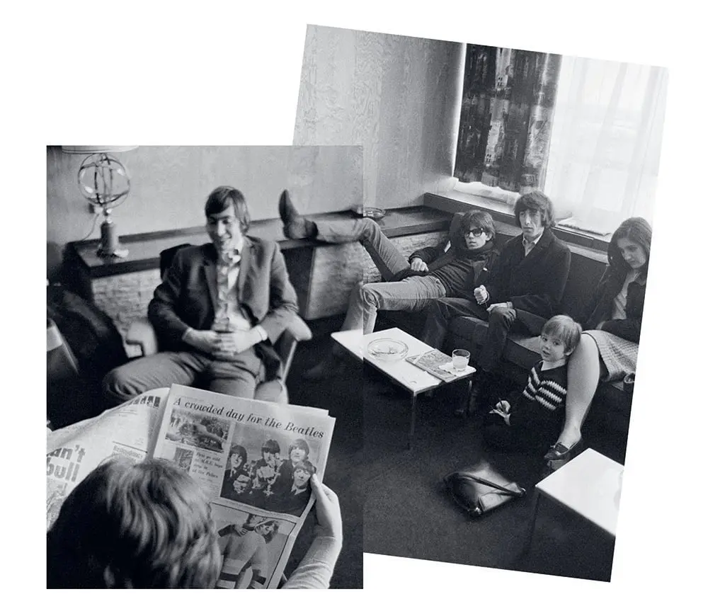 Gered Mankowitz: The Rolling Stones'un Kayıp Görüntüleri 5 Stones VIP Lounge collage Aug 2023