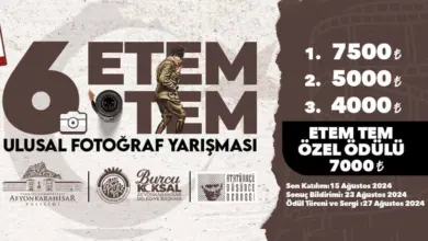 Etem Tem VI. Ulusal Fotoğraf Yarışması 5 etem tem 2024