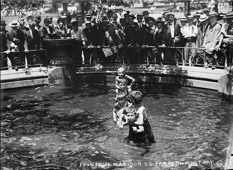 1911den Fotograflar New Yorkun Olumcul Sicak Hava Dalgasiyla Mucadelesini Gosteriyor 004