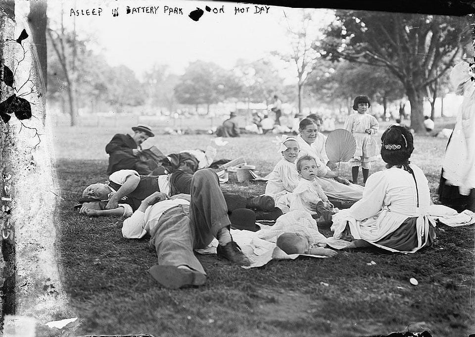 1911den Fotograflar New Yorkun Olumcul Sicak Hava Dalgasiyla Mucadelesini Gosteriyor 006