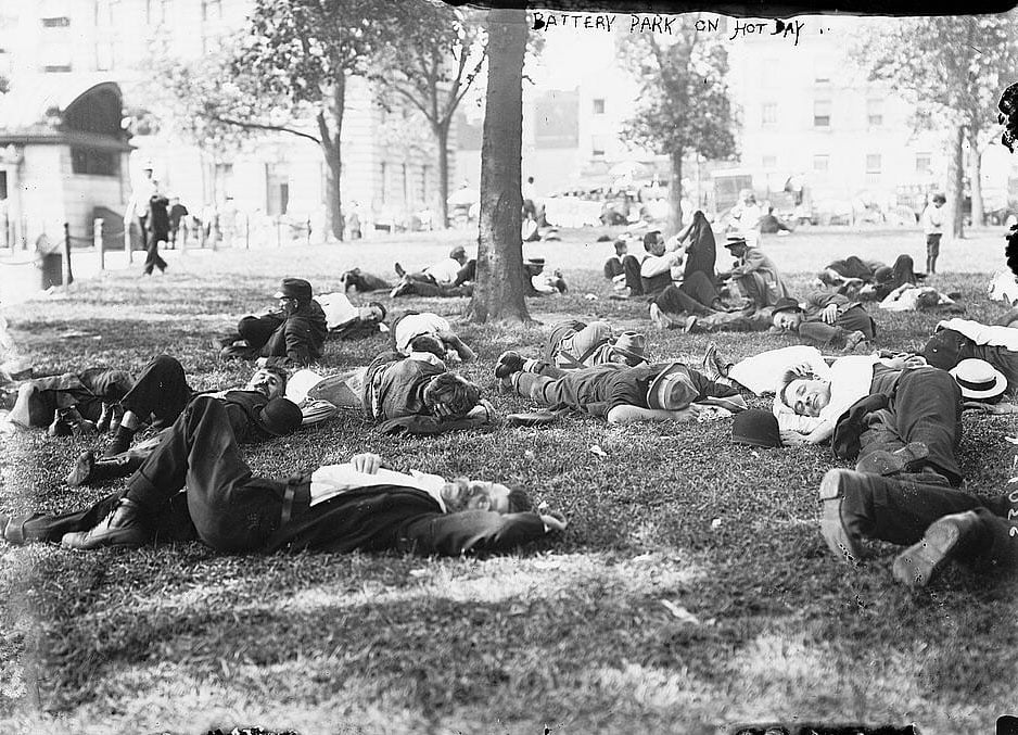 1911den Fotograflar New Yorkun Olumcul Sicak Hava Dalgasiyla Mucadelesini Gosteriyor 017