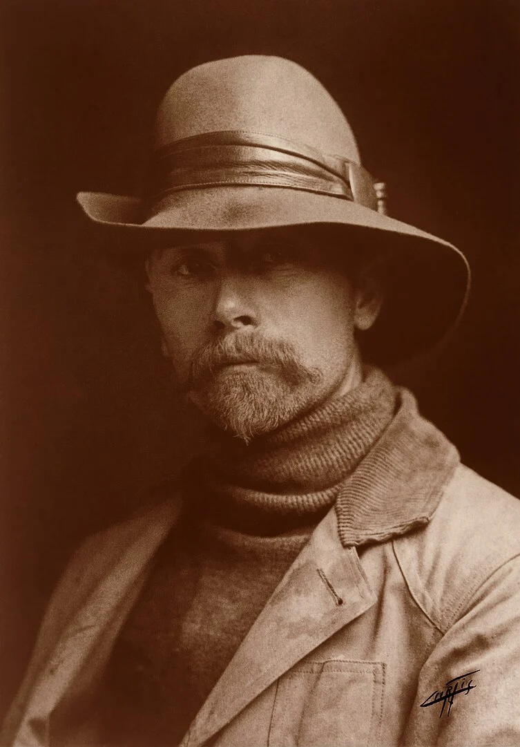 753px Self portrait of Edward Sheriff Curtis