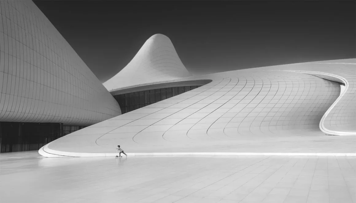 Architectural Playground by Florian Kriechbaumer Architecture Category Winner in the Black and White Photo Awards 2024