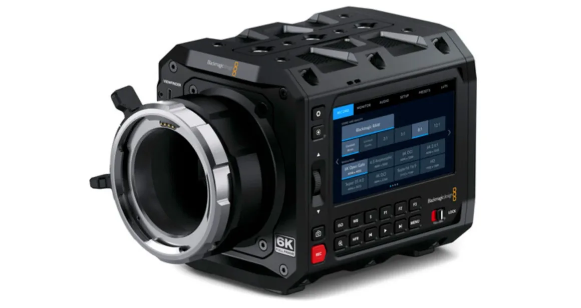 blackmagic pyxis 6k camera