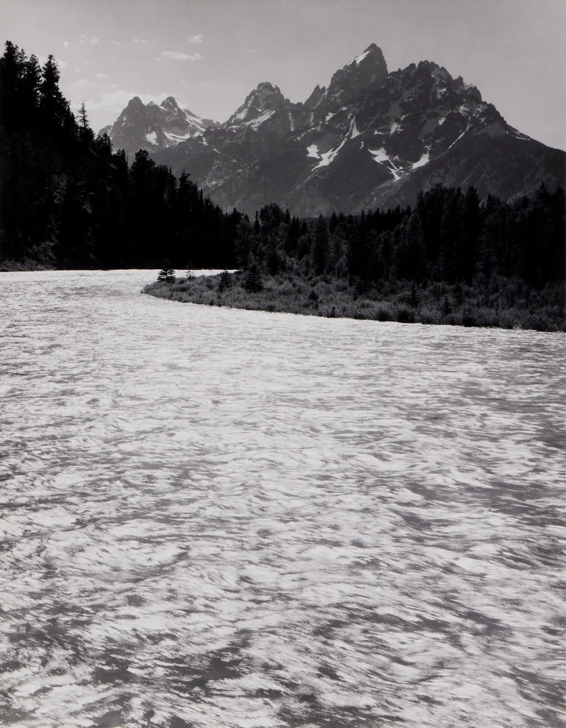 Ansel Adams The Snake River the Tetons Grand Teton National Park Wyoming