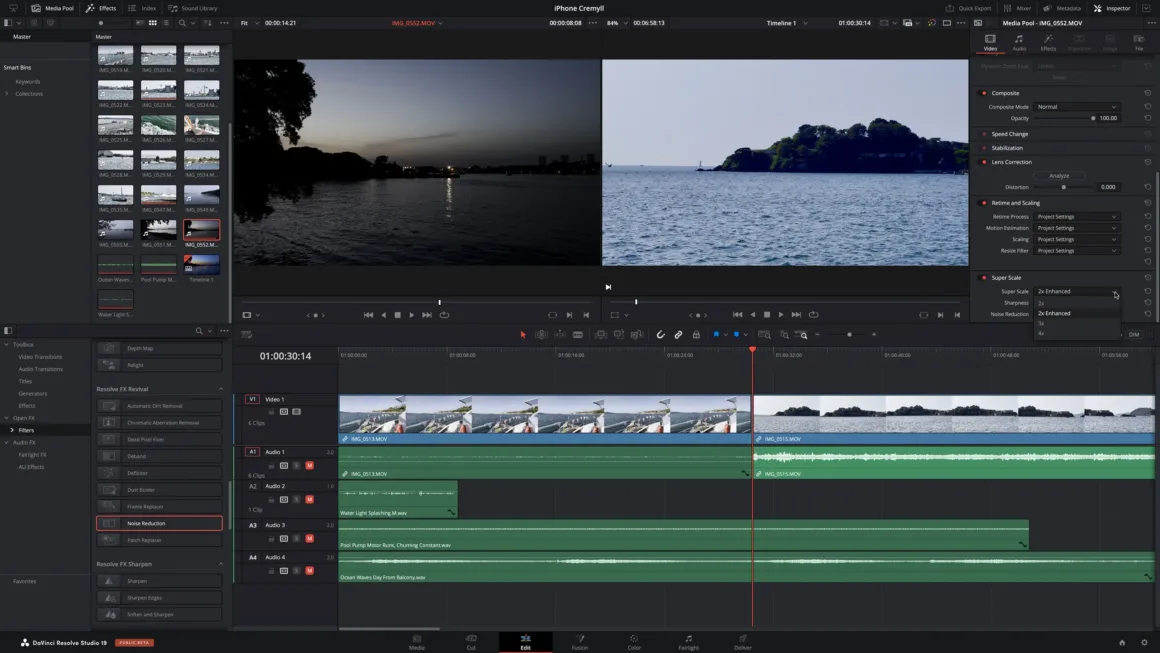 Blackmagic DaVinci Resolve 19 Ucretsiz ve Studyo incelemesi 002