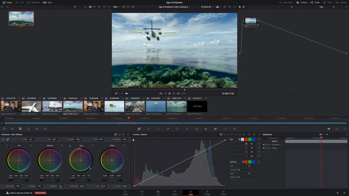 Blackmagic DaVinci Resolve 19 Ucretsiz ve Studyo incelemesi 005