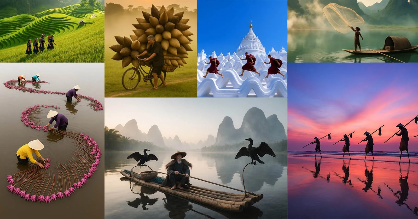 Asya'daki Sahte 'Seyahat Fotoğrafları' Kütüphanesi 1 library of fake travel photos feat