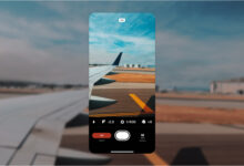 VSCO, iPhone için ilk bağımsız kamera uygulaması olan Capture'ı kullanıma sundu 13 a screenshot of phone with the vsco creator app is placed against a photo of an airplane on a runway
